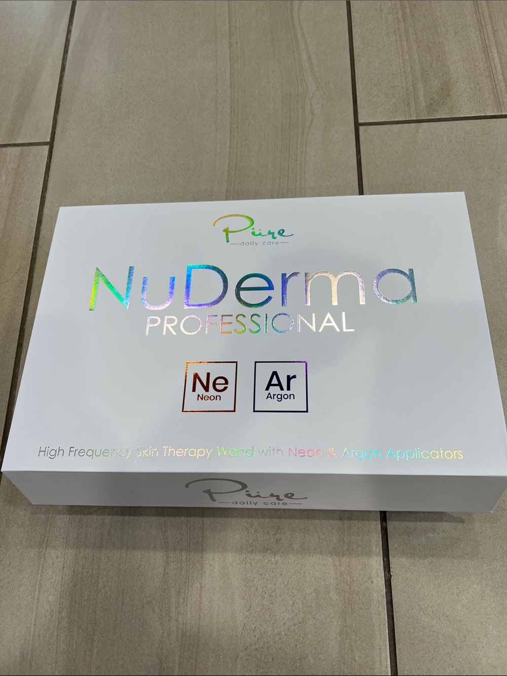 NuDerma Professional High Frequency Skin Therapy Kit